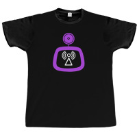 Mixed Signals  Purple Graphic  Girl Nostalgia Graphic T-shirt | Artistshot