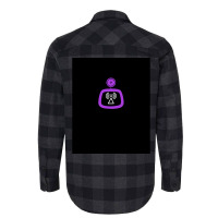 Mixed Signals  Purple Graphic  Girl Nostalgia Flannel Shirt | Artistshot