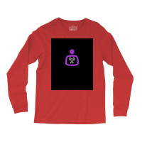 Mixed Signals  Purple Graphic  Girl Nostalgia Long Sleeve Shirts | Artistshot