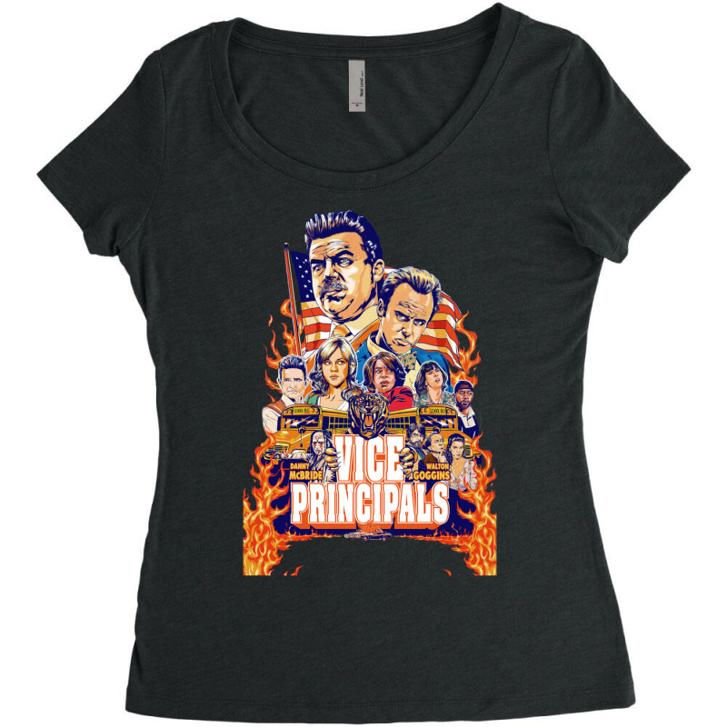 Vice Principals Women's Triblend Scoop T-shirt by enaitzriskusq | Artistshot