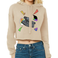 Instant Camera Classic  Nostalgia Girl Cropped Hoodie | Artistshot