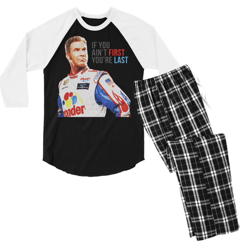 Ricky Bobby First Men's 3/4 Sleeve Pajama Set by damblydutcan | Artistshot