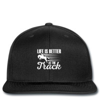 Hot Trend Life At The Track Horse Jockey Horse Race Printed Hat | Artistshot