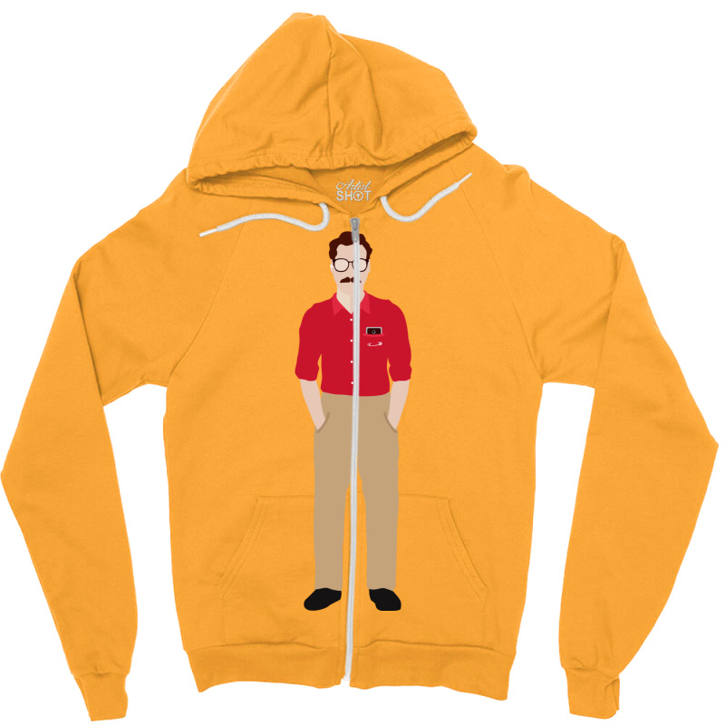 Her   Theodore Twombly  Illustration Zipper Hoodie by saefantoitq | Artistshot