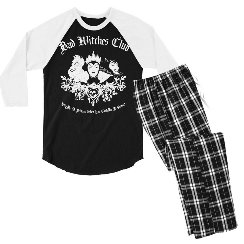 Vil.lains Bad Witches Club Group Shot Men's 3/4 Sleeve Pajama Set by enaitzriskusq | Artistshot