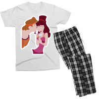 Hercules & Megara Men's T-shirt Pajama Set | Artistshot