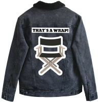 That`s A Wrap Classic Vintage E Unisex Sherpa-lined Denim Jacket | Artistshot