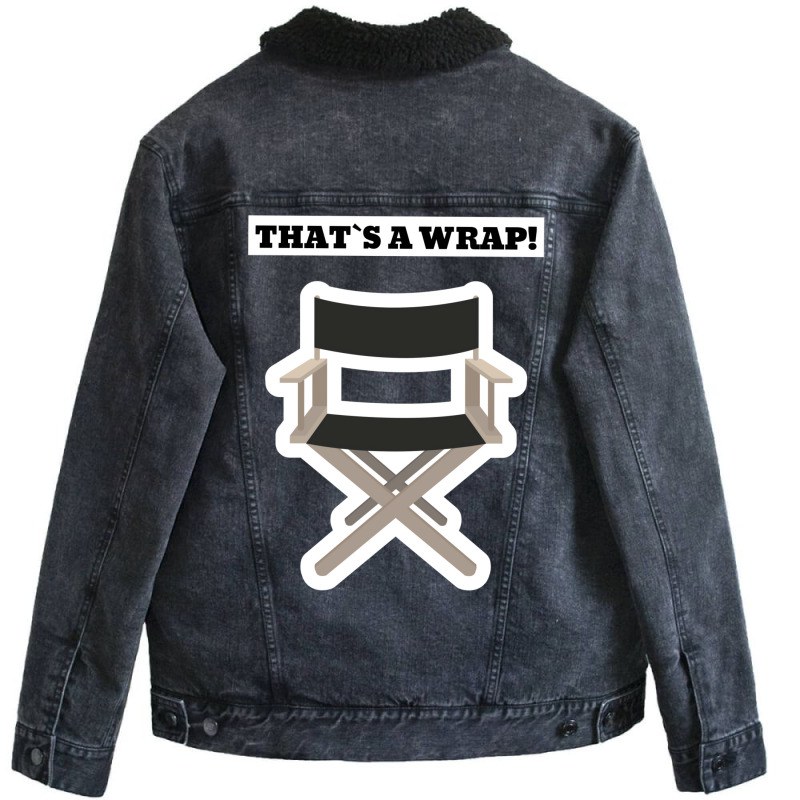 That`s A Wrap Classic Vintage E Unisex Sherpa-lined Denim Jacket | Artistshot