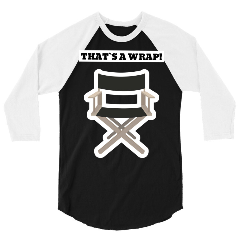 That`s A Wrap Classic Vintage E 3/4 Sleeve Shirt | Artistshot