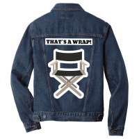 That`s A Wrap Classic Vintage E Men Denim Jacket | Artistshot