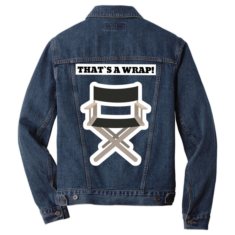 That`s A Wrap Classic Vintage E Men Denim Jacket | Artistshot