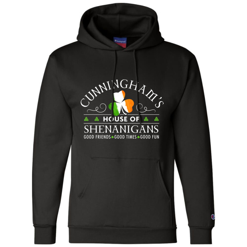 Cunningham Shirt House Of Shenanigans St Patricks Day Tshirt T Shirt Champion Hoodie by hoainv | Artistshot