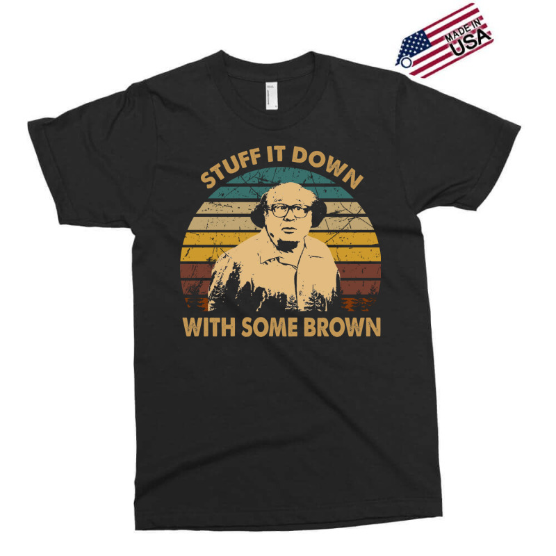 Vintage Design Stuff It Down With Some Brown Exclusive T-shirt by enaitzriskusq | Artistshot