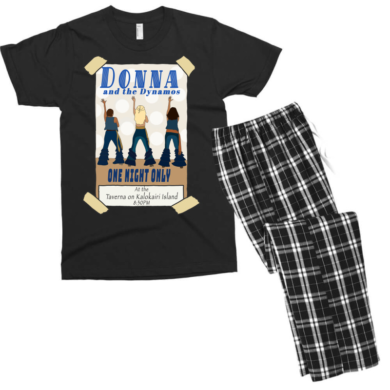 Donna And The Dynamos Men's T-shirt Pajama Set by yaelimargidd | Artistshot