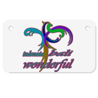 Indonesia Bali Wonderful Motorcycle License Plate | Artistshot