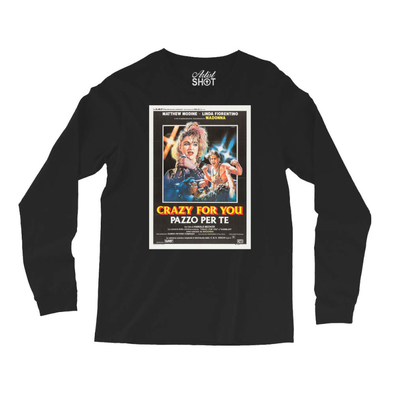 Vision Quest Italian Poster Long Sleeve Shirts by enaitzriskusq | Artistshot