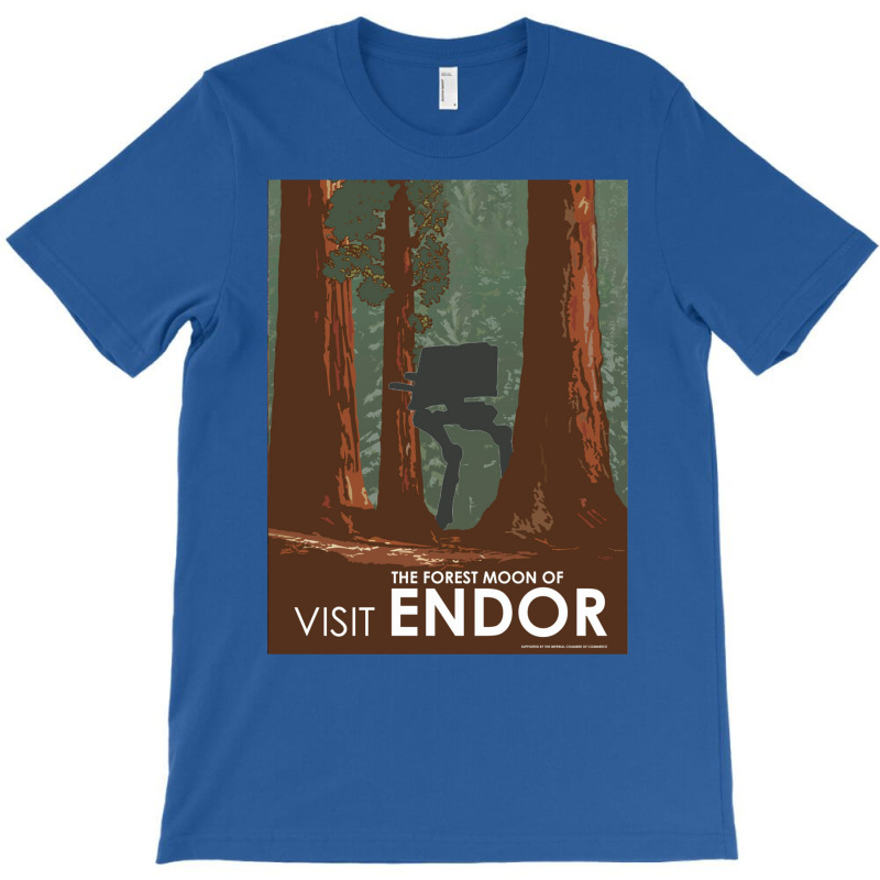 Visit Endor T-Shirt by enaitzriskusq | Artistshot