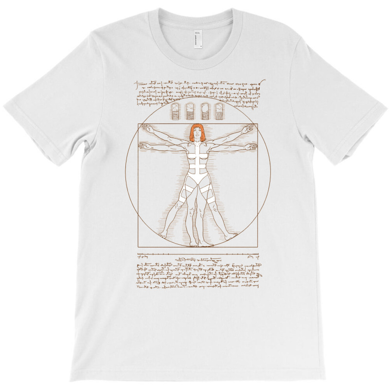 Vitruvian Leeloo T-Shirt by enaitzriskusq | Artistshot