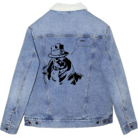 Rorschach Unisex Sherpa-lined Denim Jacket | Artistshot