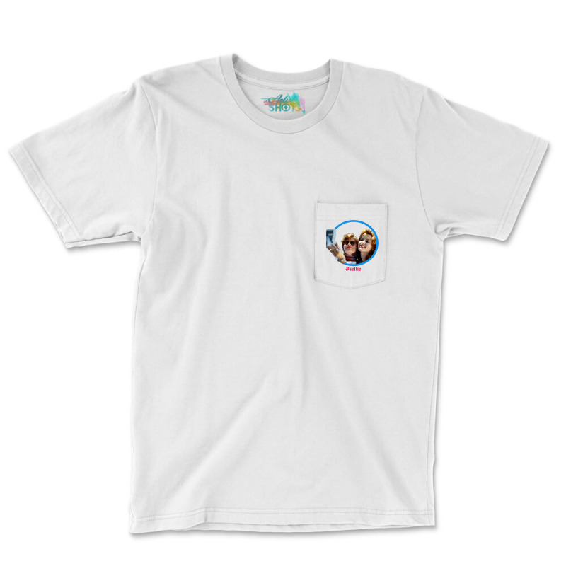 Thelma And Louise Selfie   Susan Sarandon & Geena Davis Pocket T-Shirt by antreuginted | Artistshot