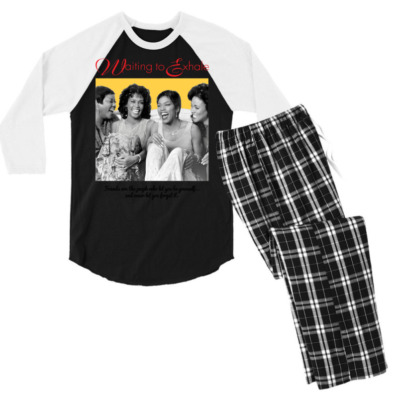 Waiting To Exhale Men's 3/4 Sleeve Pajama Set by enaitzriskusq | Artistshot