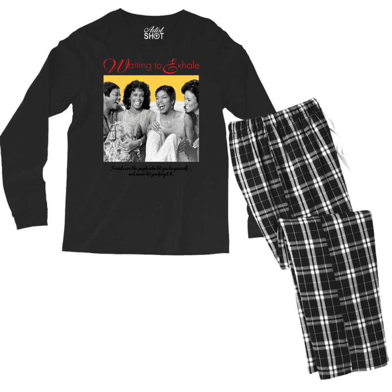 Waiting To Exhale Men's Long Sleeve Pajama Set by enaitzriskusq | Artistshot