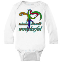 Indonesia Bali Wonderful Long Sleeve Baby Bodysuit | Artistshot