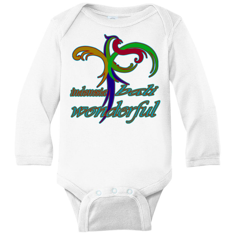 Indonesia Bali Wonderful Long Sleeve Baby Bodysuit | Artistshot