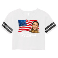 America's National Treasure   White Text Scorecard Crop Tee | Artistshot