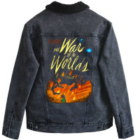 War Of The Worlds Unisex Sherpa-lined Denim Jacket | Artistshot