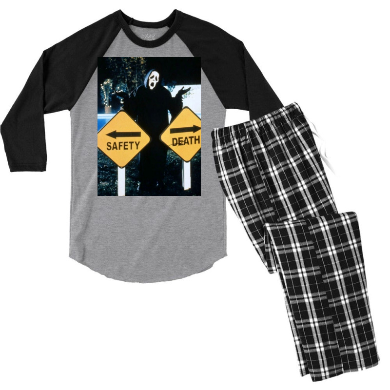 Safety Death Men's 3/4 Sleeve Pajama Set by damblydutcan | Artistshot