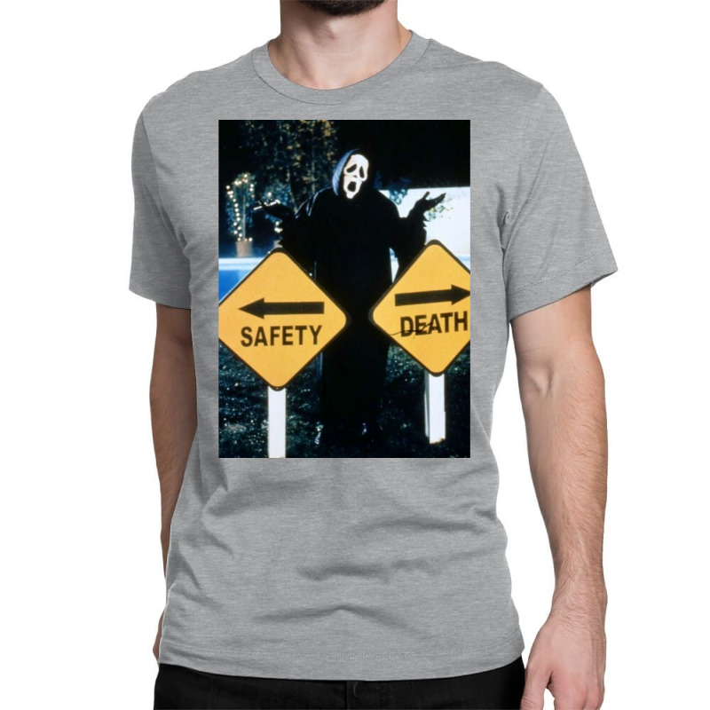 Safety Death Classic T-shirt by damblydutcan | Artistshot