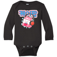 K-pop Strawberry Milk Long Sleeve Baby Bodysuit | Artistshot