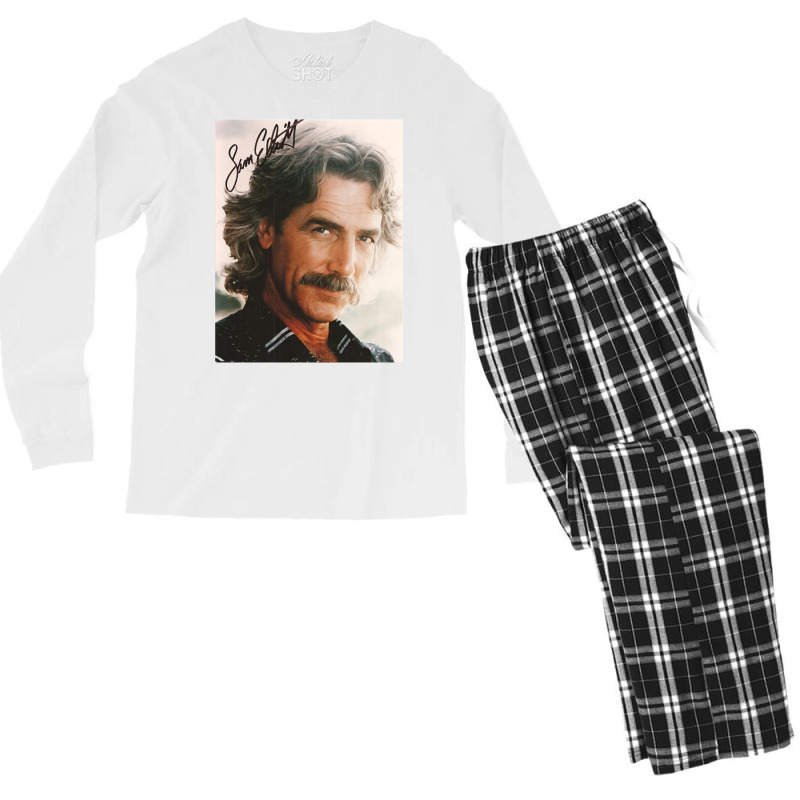 Sam Elliot Men's Long Sleeve Pajama Set by damblydutcan | Artistshot