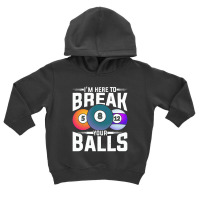 Billiard  Ball Pool Player Funny Snooker Billiard Toddler Hoodie | Artistshot