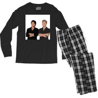 Salvatore Brothers Poster Girl Men's Long Sleeve Pajama Set | Artistshot