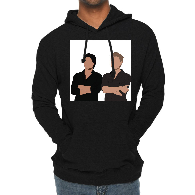 Salvatore Brothers Poster Girl Lightweight Hoodie | Artistshot