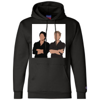 Salvatore Brothers Poster Girl Champion Hoodie | Artistshot