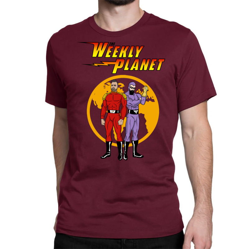 Weekly Planet Vs. Defenders Of The Earth Classic T-shirt by enaitzriskusq | Artistshot