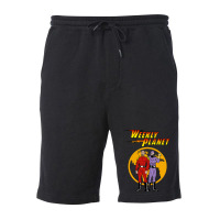 Weekly Planet Vs. Defenders Of The Earth Fleece Short | Artistshot