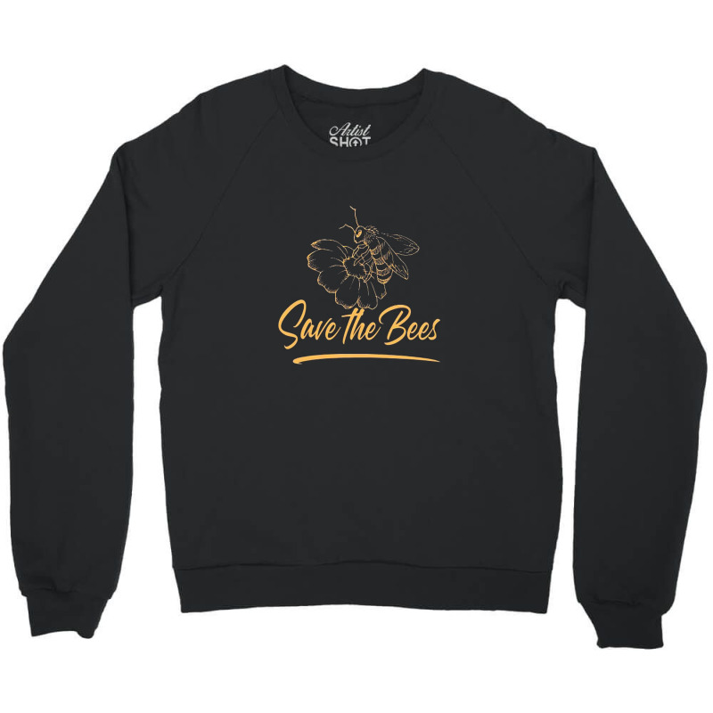 Save The Bees Crewneck Sweatshirt | Artistshot