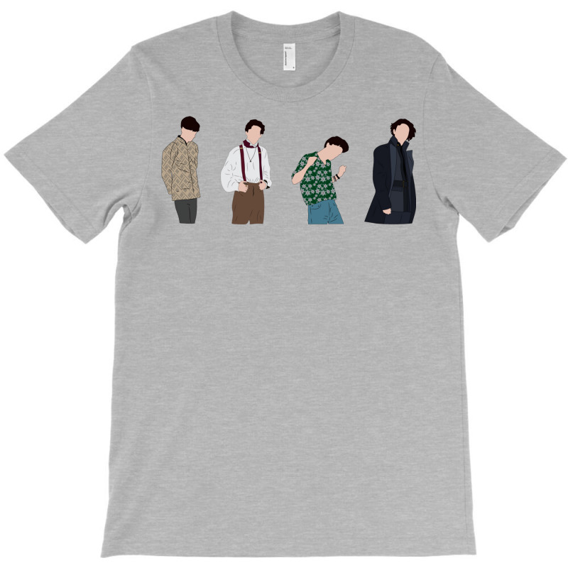 Timothée Chalamet Movie Characters T-Shirt by antreuginted | Artistshot