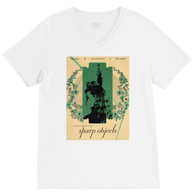 Sharp Objects Poster Poster Tumblr V-neck Tee | Artistshot