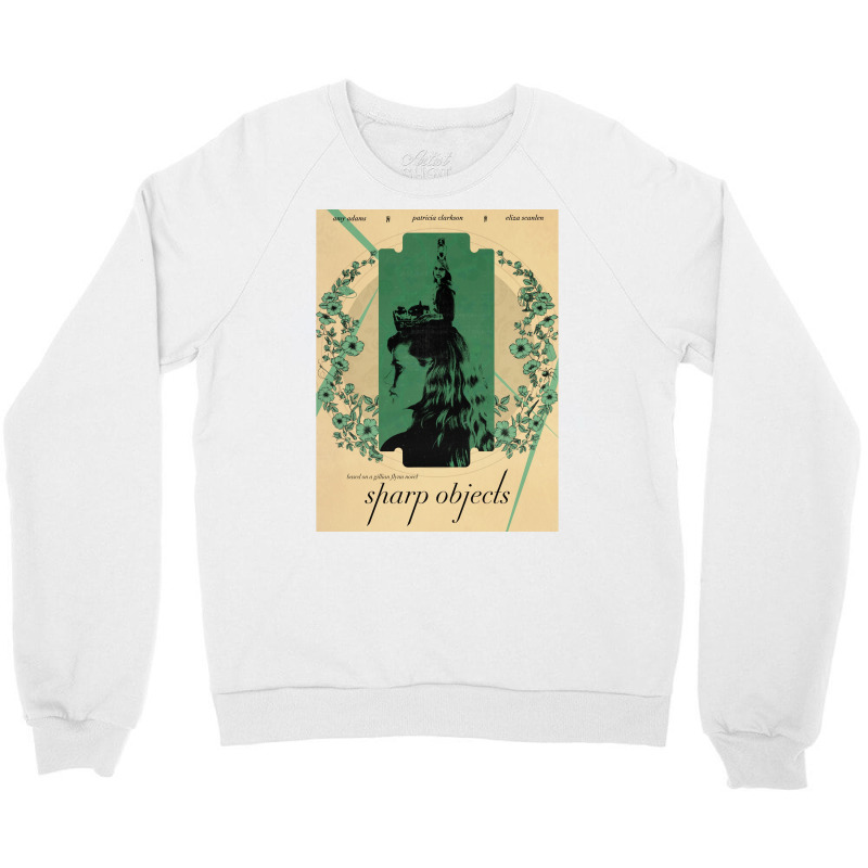 Sharp Objects Poster Poster Tumblr Crewneck Sweatshirt | Artistshot