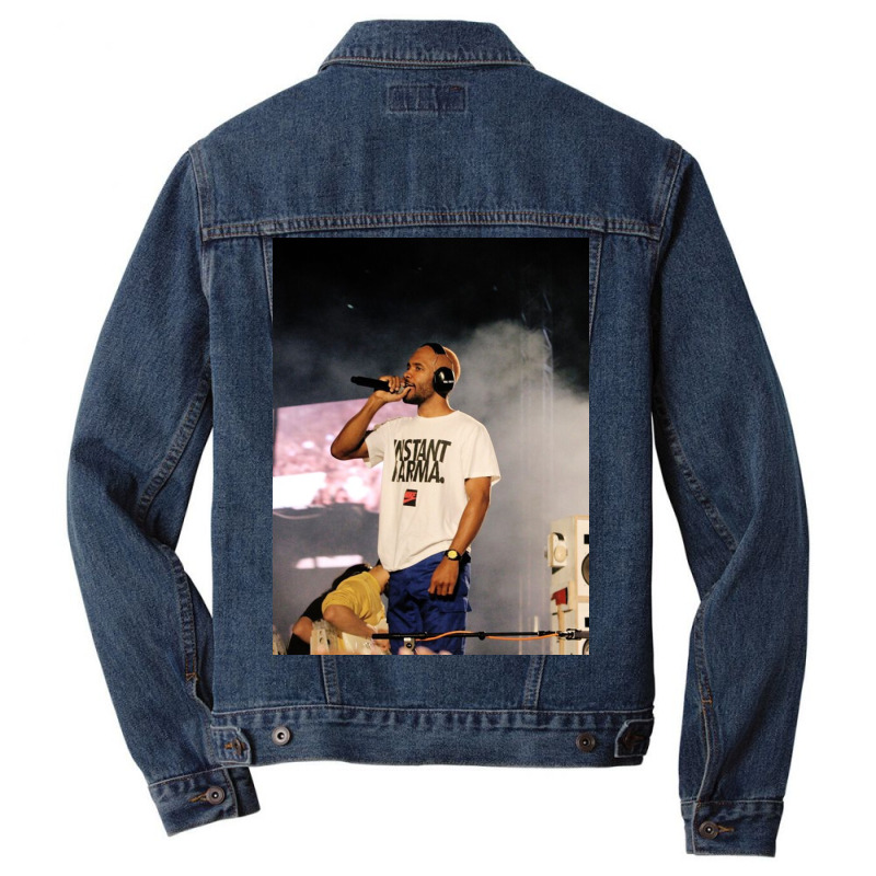 Frank Live Stage Men Denim Jacket by bohnkathy | Artistshot