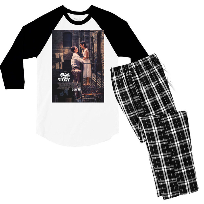 West Side Story   Official Men's 3/4 Sleeve Pajama Set by enaitzriskusq | Artistshot