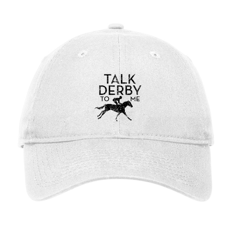 Trending Womens Talk Derby To Me I Horse Owner Lover Jockey Adjustable Cap by Bostic Walling | Artistshot