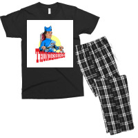 Thunderbirds Classic Tracy Poster Men's T-shirt Pajama Set | Artistshot