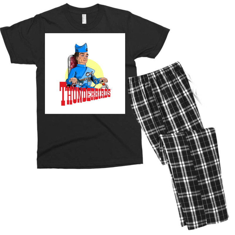 Thunderbirds Classic Tracy Poster Men's T-shirt Pajama Set | Artistshot