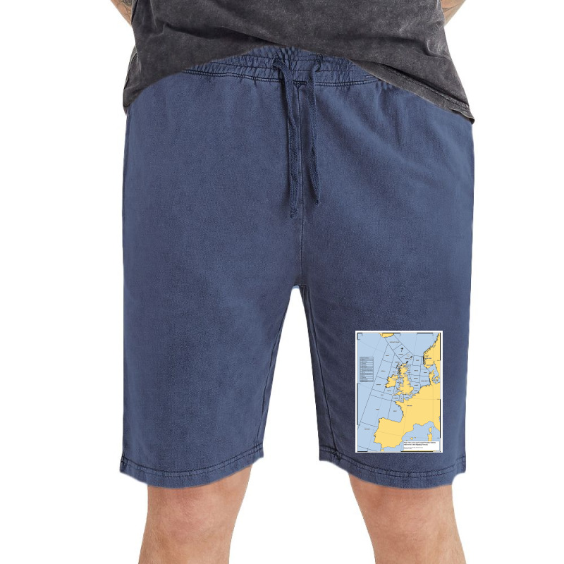 Uk Shipping Forecast Map  Blue Nostalgia Cute Vintage Short | Artistshot